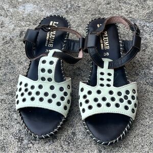 La Plume Slingback Sandals - Size 38  (U.S. 7.5 / 8)